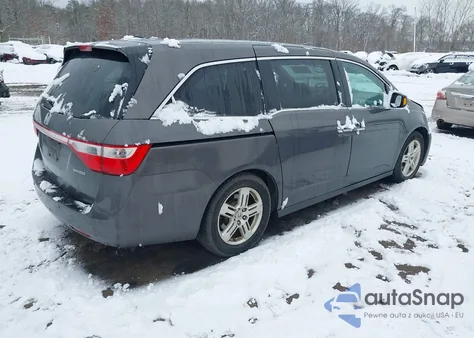 2012 Honda Odyssey Touring/Touring Elite z USA, uszkodzony, nr VIN 5FNRL5H97CB133309